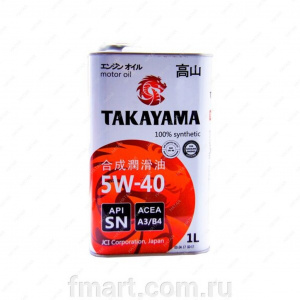 TAKAYAMA 5W-40 1л