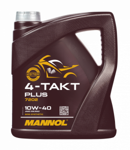 MANNOL 4-TAKT PLUS 10W-40 4л