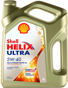 SHELL HELIX ULTRA 5W-40 4л SHELL HELIX ULTRA 5W-40 4л