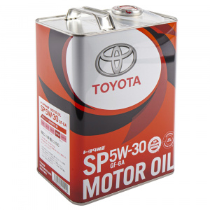 TOYOTA 5W-30 SP/GF-6A 4л TOYOTA 5W-30 SP/GF-6A 4л