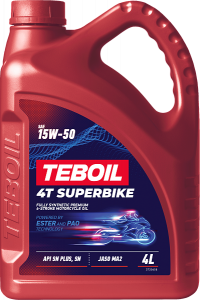 TEBOIL 4T SUPERBIKE 15W-50 4л