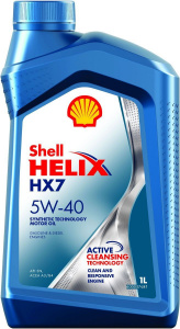 SHELL HELIX HX7 5W-40 1л