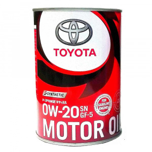 TOYOTA SP/GF-6A 0W-20 1л