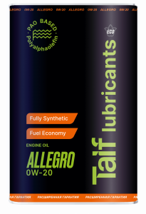 TAIF ALLEGRO 0W-20 4л TAIF ALLEGRO 0W-20 4л