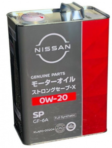 NISSAN Strong Save X 0W-20 SP 4л